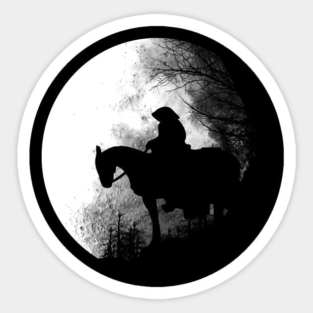 Dark Rider Sticker by McGFX